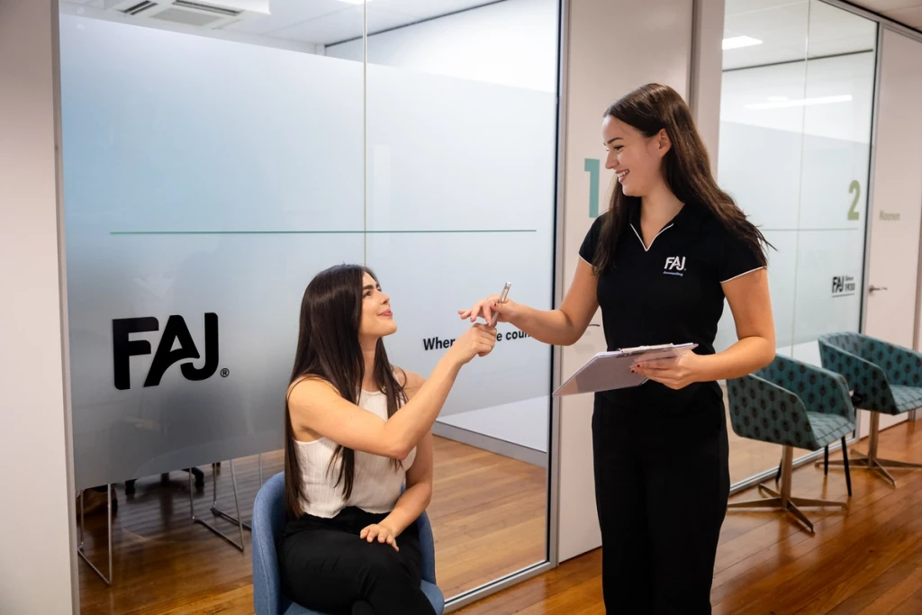 FAJ Accounting advisor building trusted client relationships