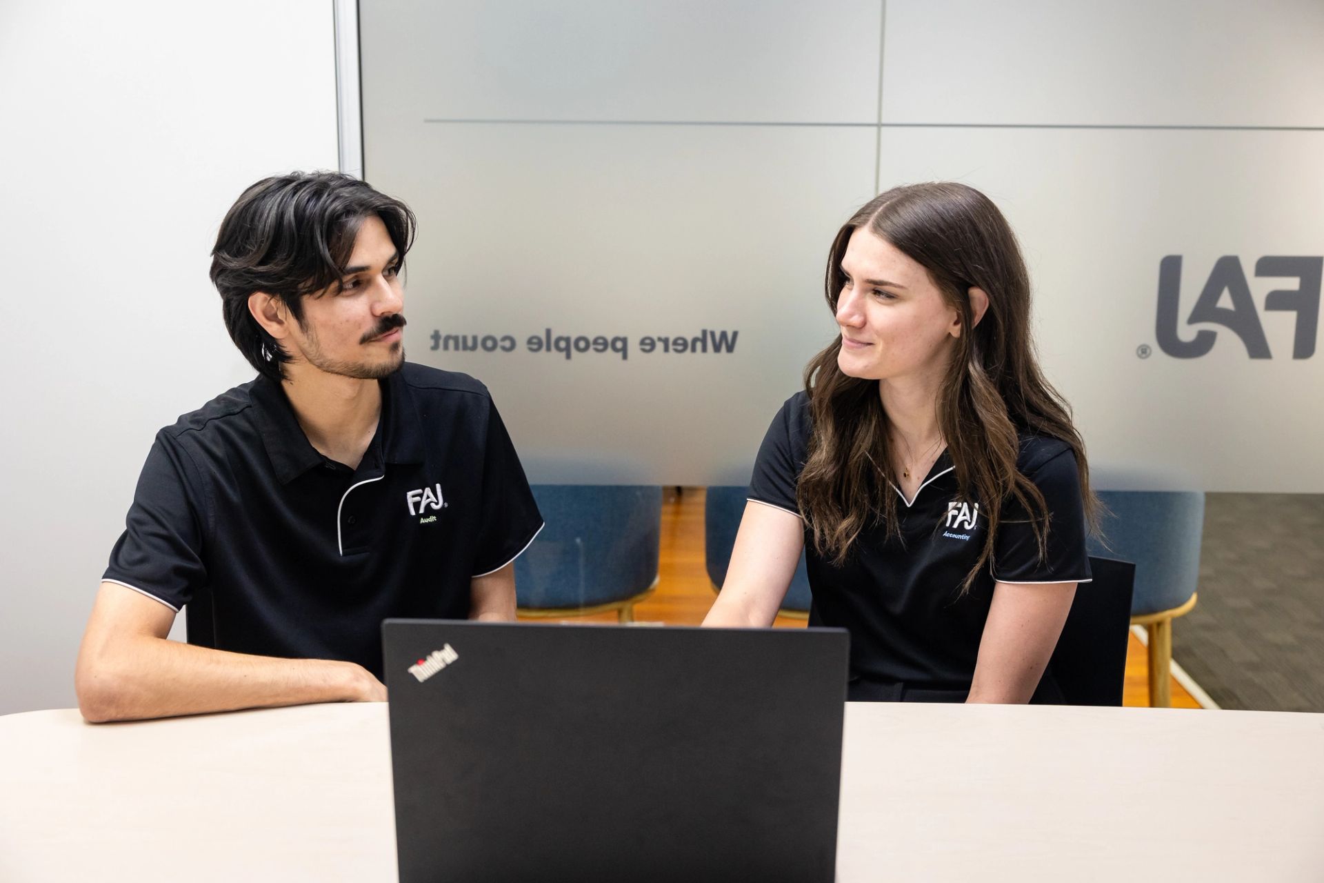 Collaborative and inclusive work culture at FAJ Accounting office