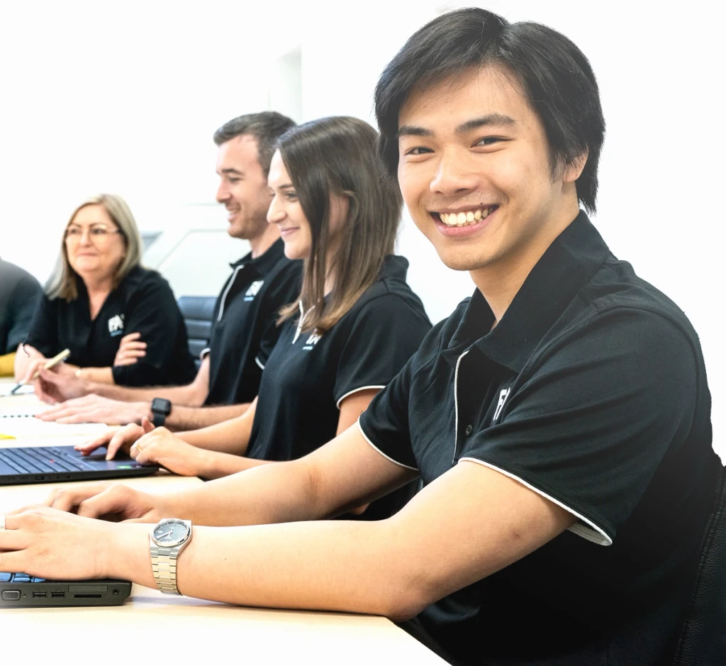 FAJ Partner Matthew with the FAJ Team